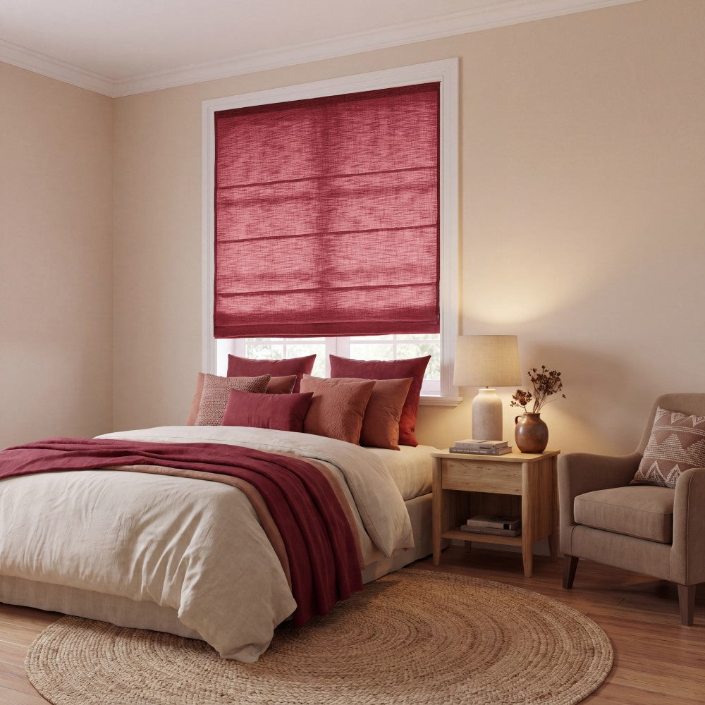Sara Linen Roman Shade