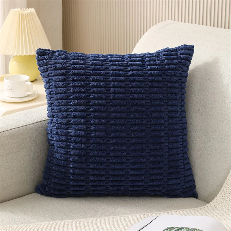 Corduroy Throw Pillow Covers 45x45cm