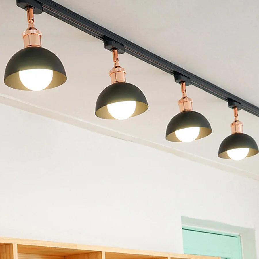 E27 Nordic LED Track Light - Adjustable Spotlight for Commercial and Residential Spaces