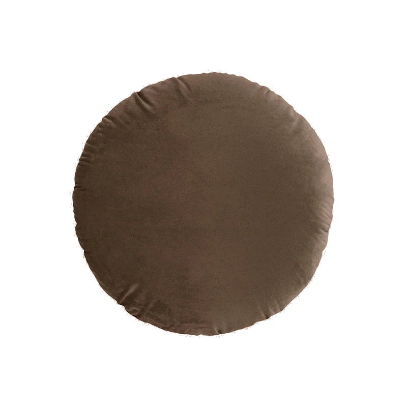 DecorBites™ Velvet Round Pillowcase 45cm
