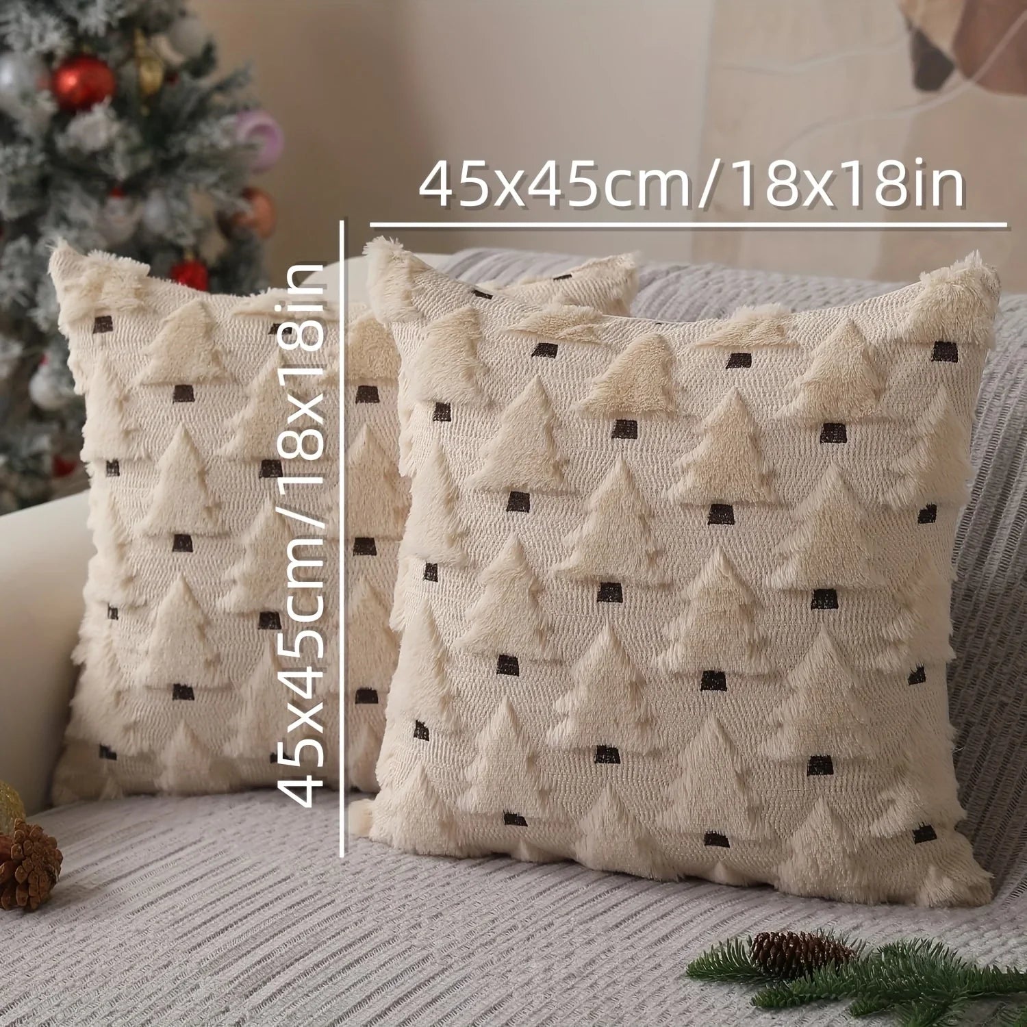 Christmas Pillow Covers 45x45 cm