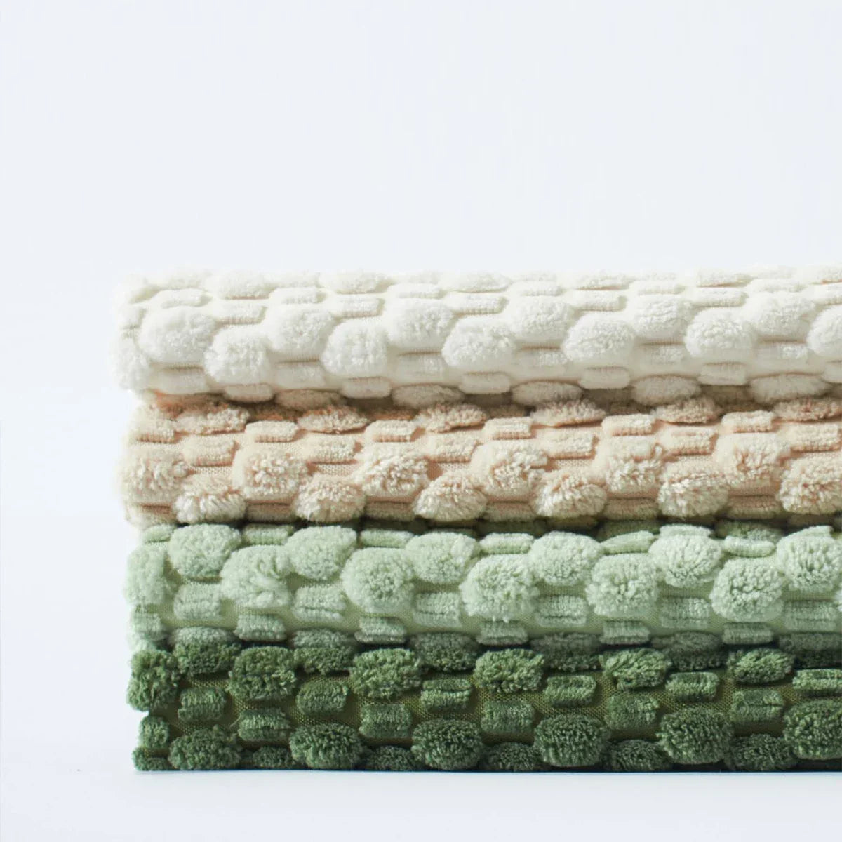 Corduroy Square Pillow Cover Striped