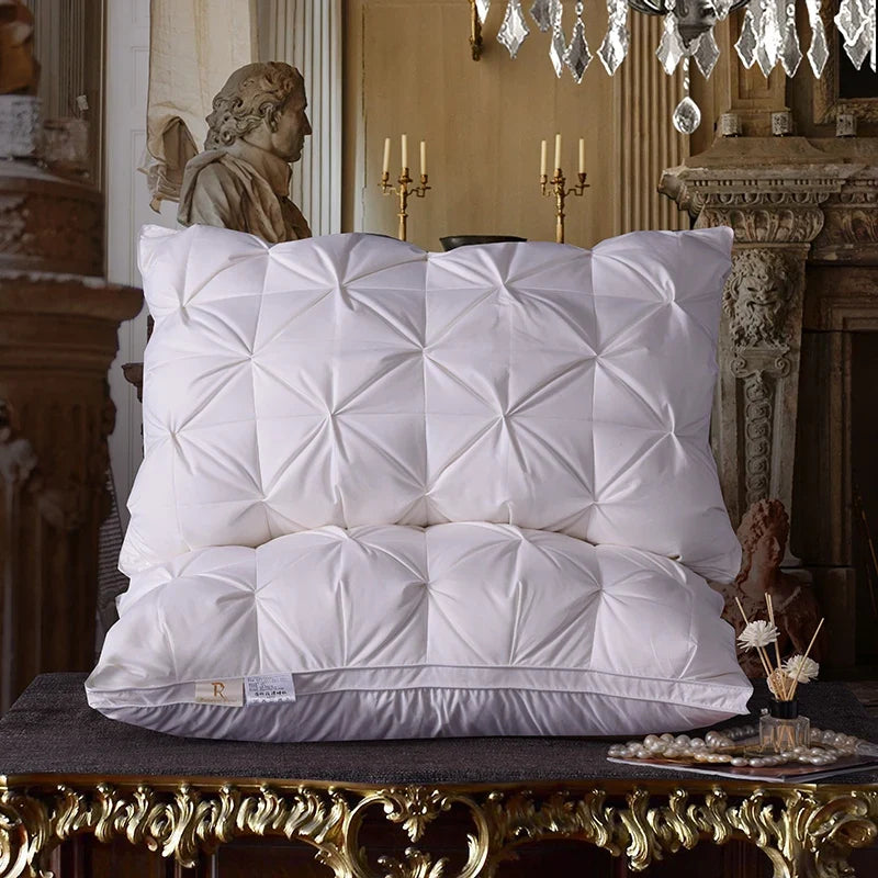 Goose Down Neck Support Pillow