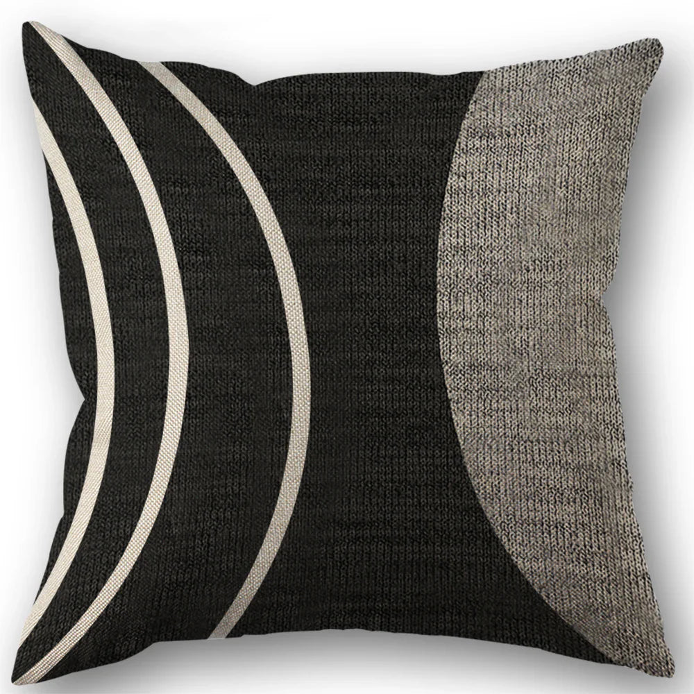 Abstract Geometric Throw Pillow Covers