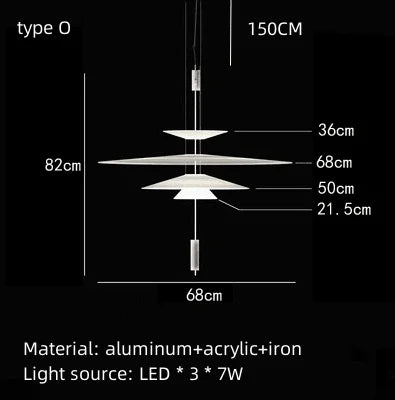 DecorBites™ Chandeliers LED Ceiling Hanging Lamps