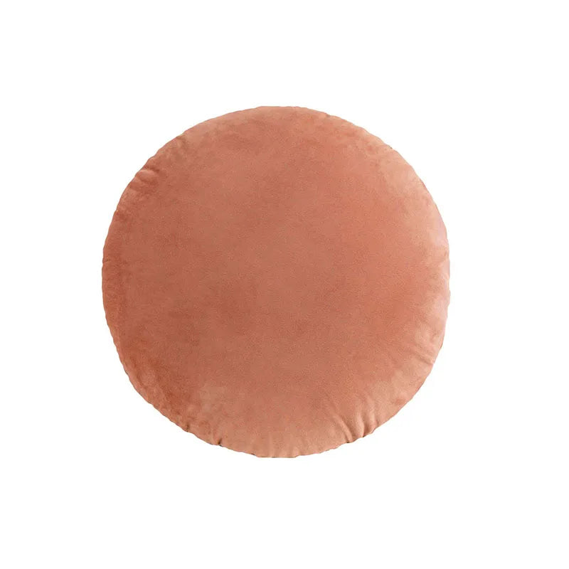 DecorBites™ Velvet Round Pillowcase 45cm