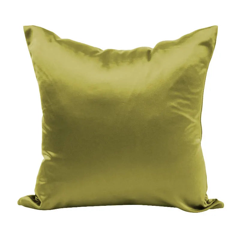 Satin Pillowcase Cover Smooth Cushion