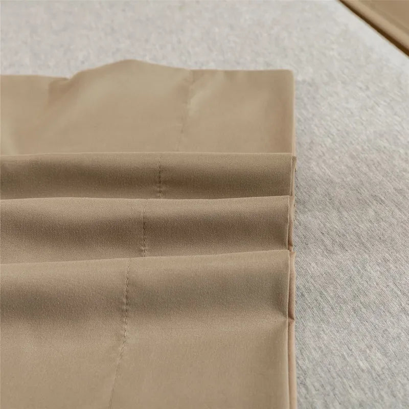 Solid Pillowcase Set Hypoallergenic Soft