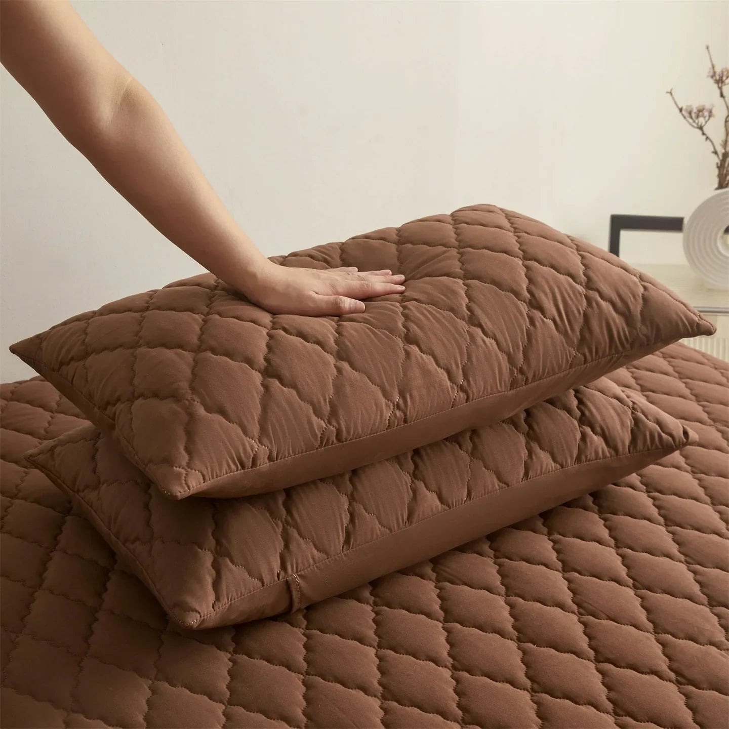 Waterproof Pillowcase Machine Washable Cover