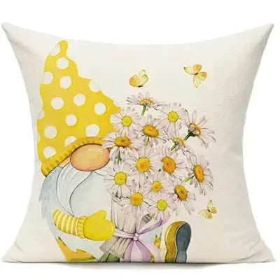 Outdoor Pillowcase 40x40cm Daisy Design