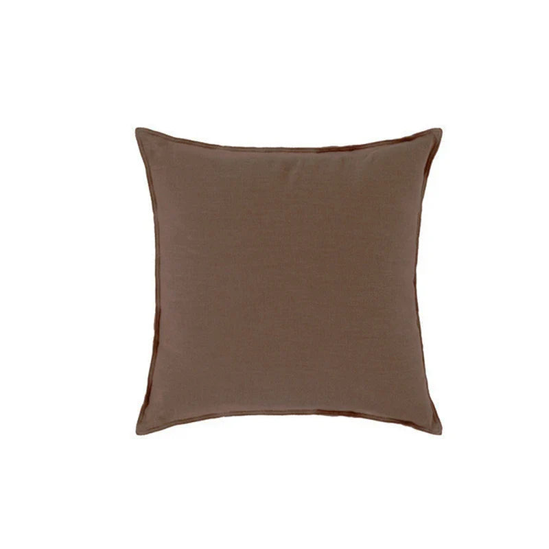 Pillow Cover Cotton Linen Washable