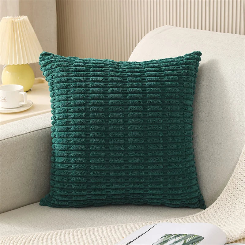 Corduroy Throw Pillow Covers 45x45cm