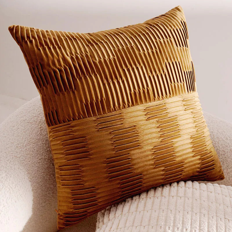 Brown Throw Pillow Cover Luxury Decor