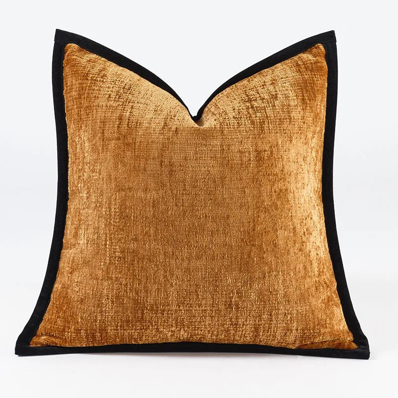 Thick Chenille Square Pillow Cover