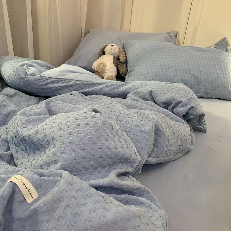 Cotton Bedding Set Olive Green