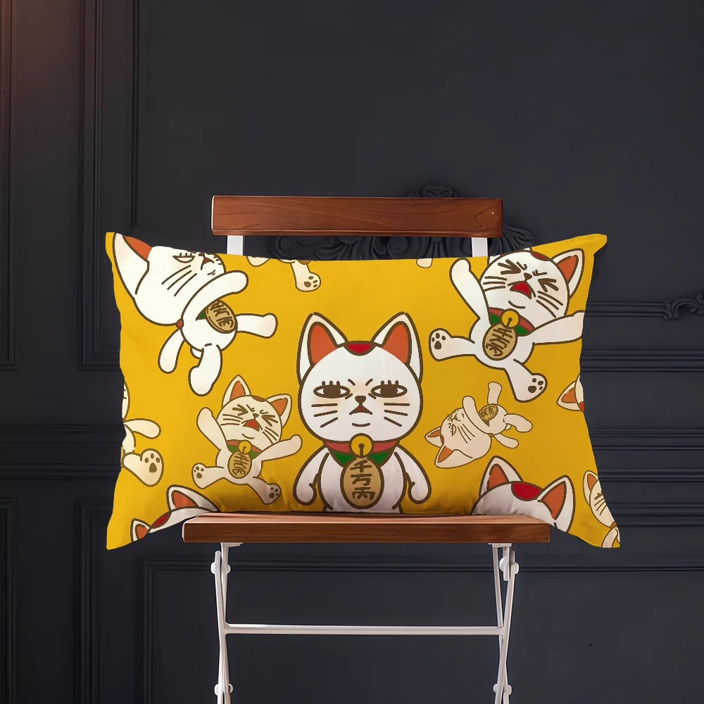 Anime Granny Pillowcase Rectangle Cushion Cover