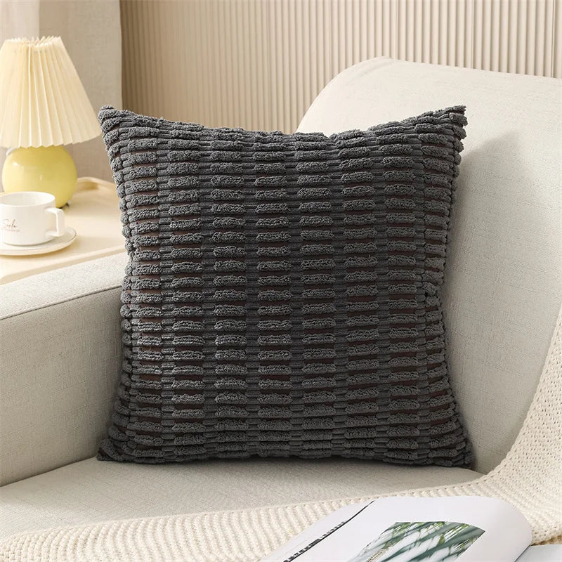 Corduroy Throw Pillow Covers 45x45cm