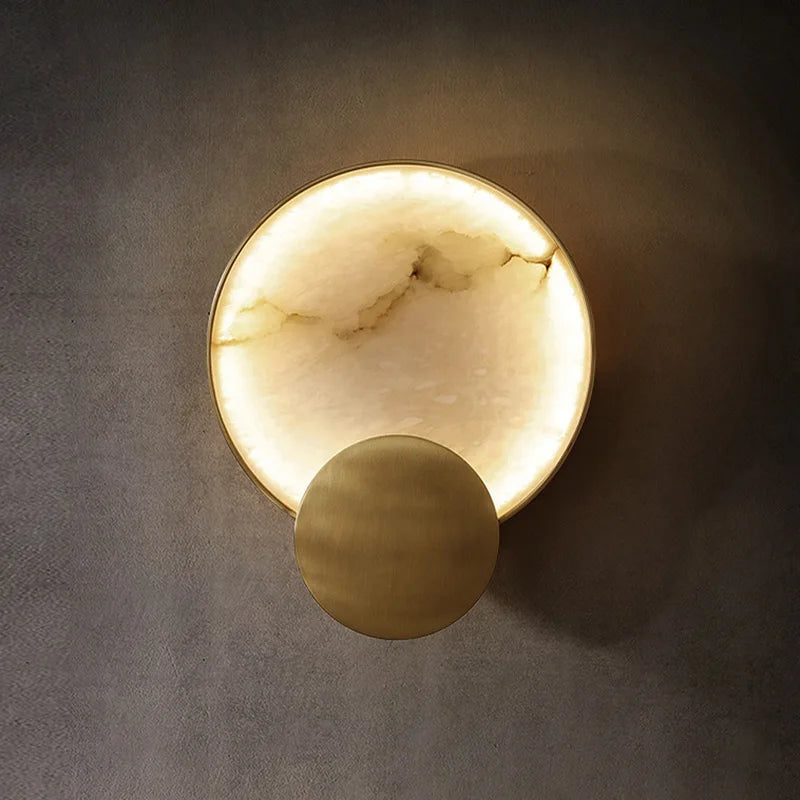 DecorBites™ Marble Wall Lamp Copper Indoor