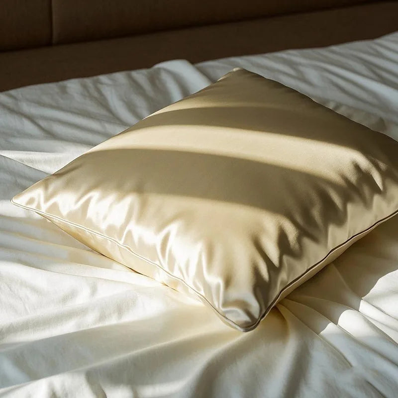 Satin Pillowcase Cover Smooth Cushion