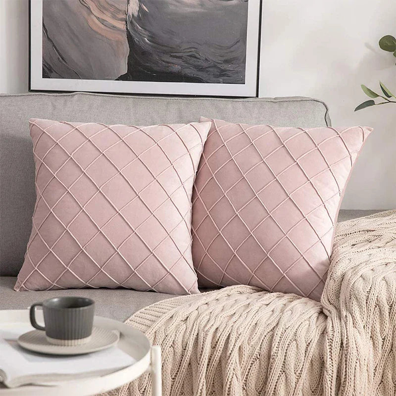 Pink Cushion Cover 45x45 Decorative