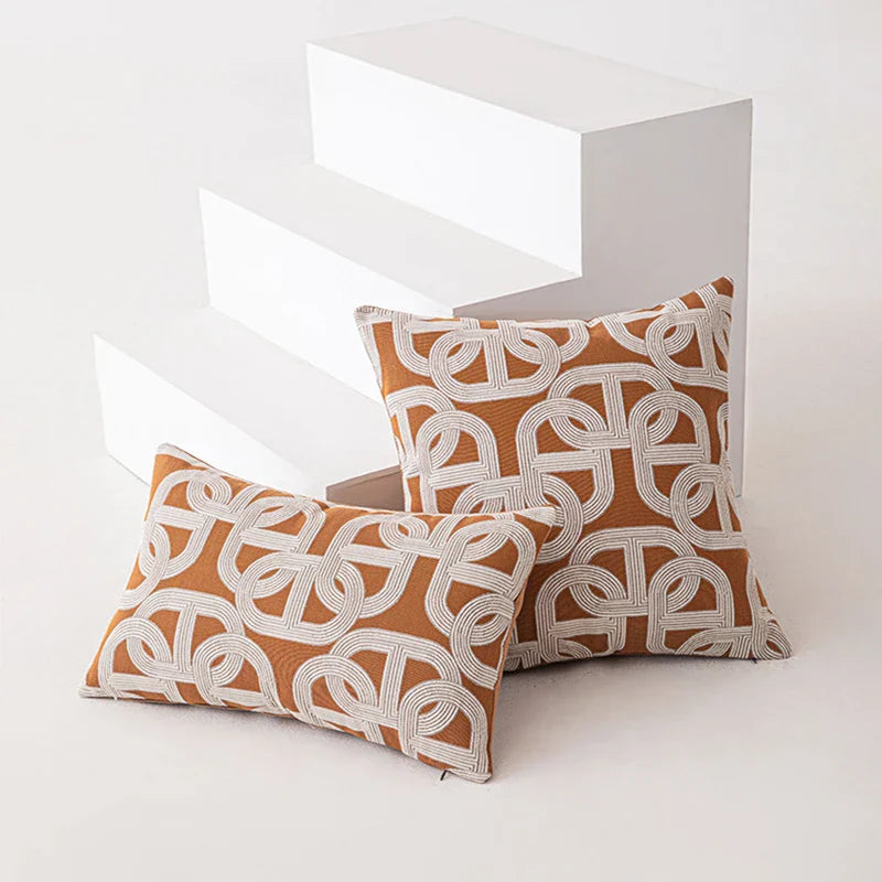 Geometric Cushion Covers Luxury Set
