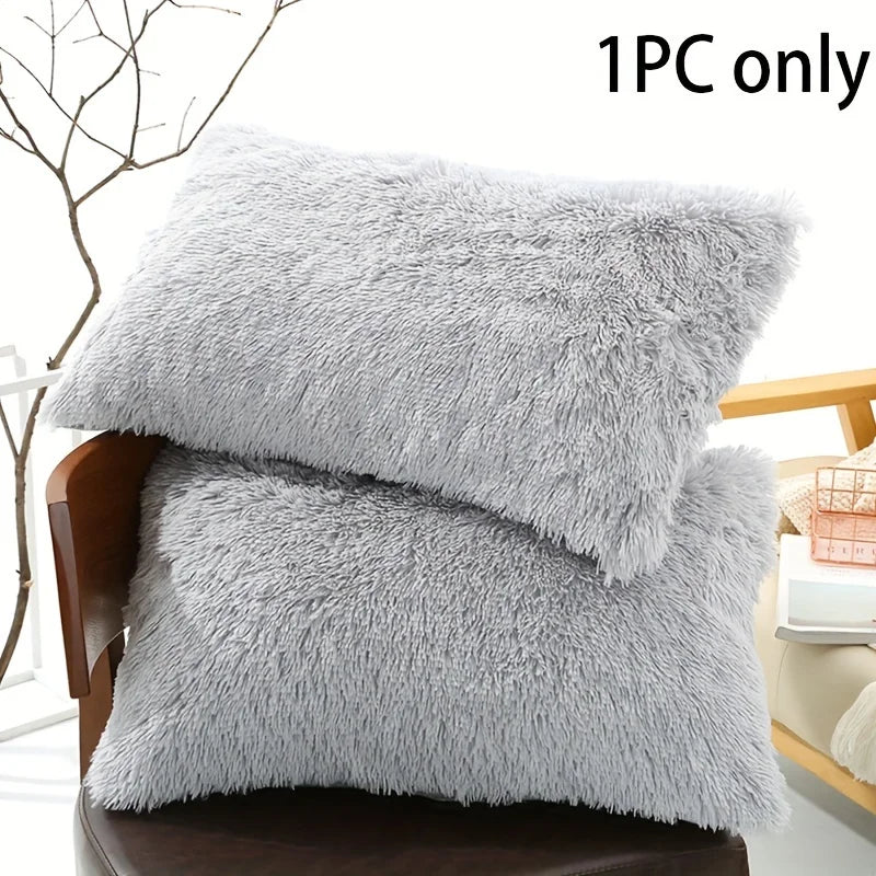 Faux Fur Velvet Pillowcases Soft