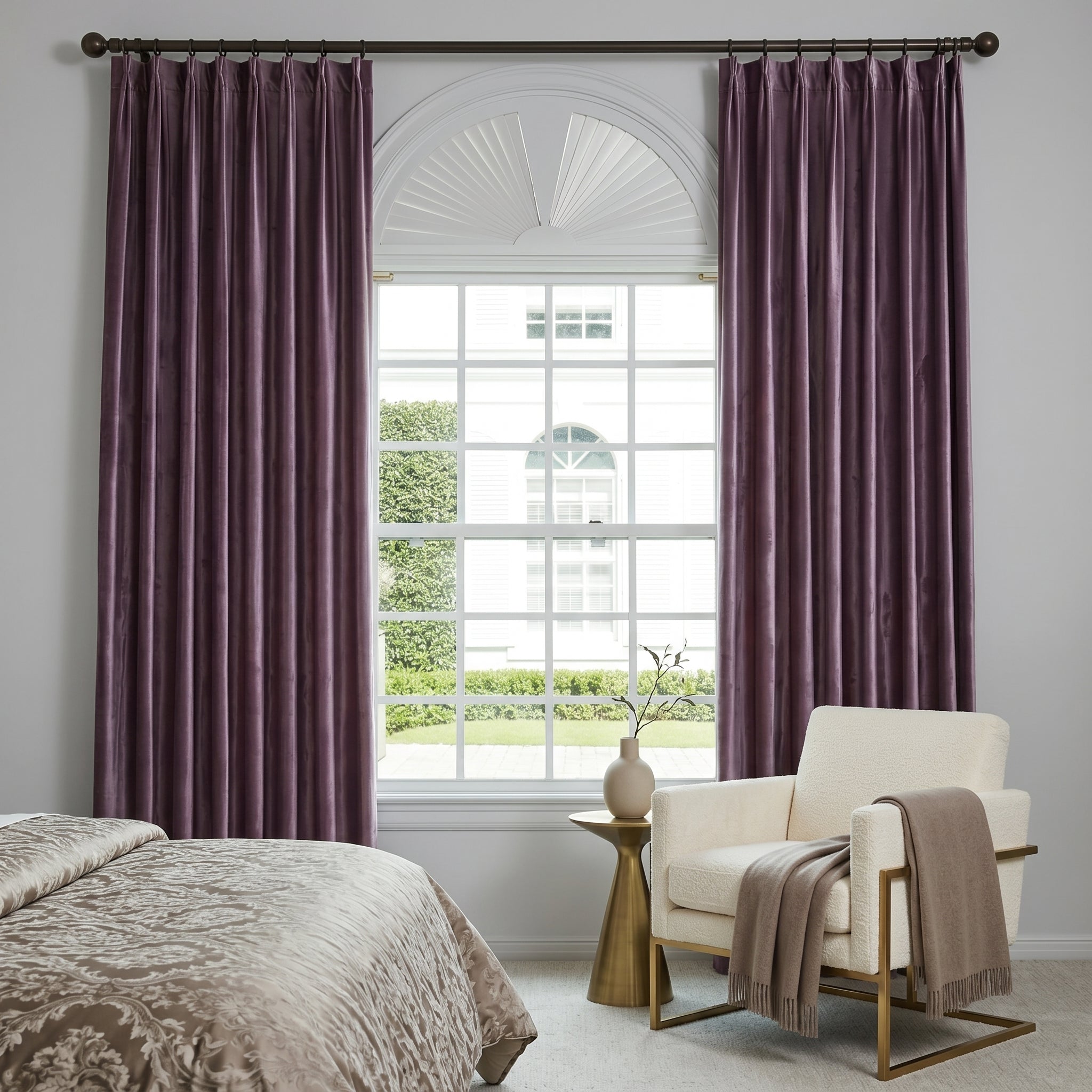 Scolace Glorious Velvet Thermal Curtains