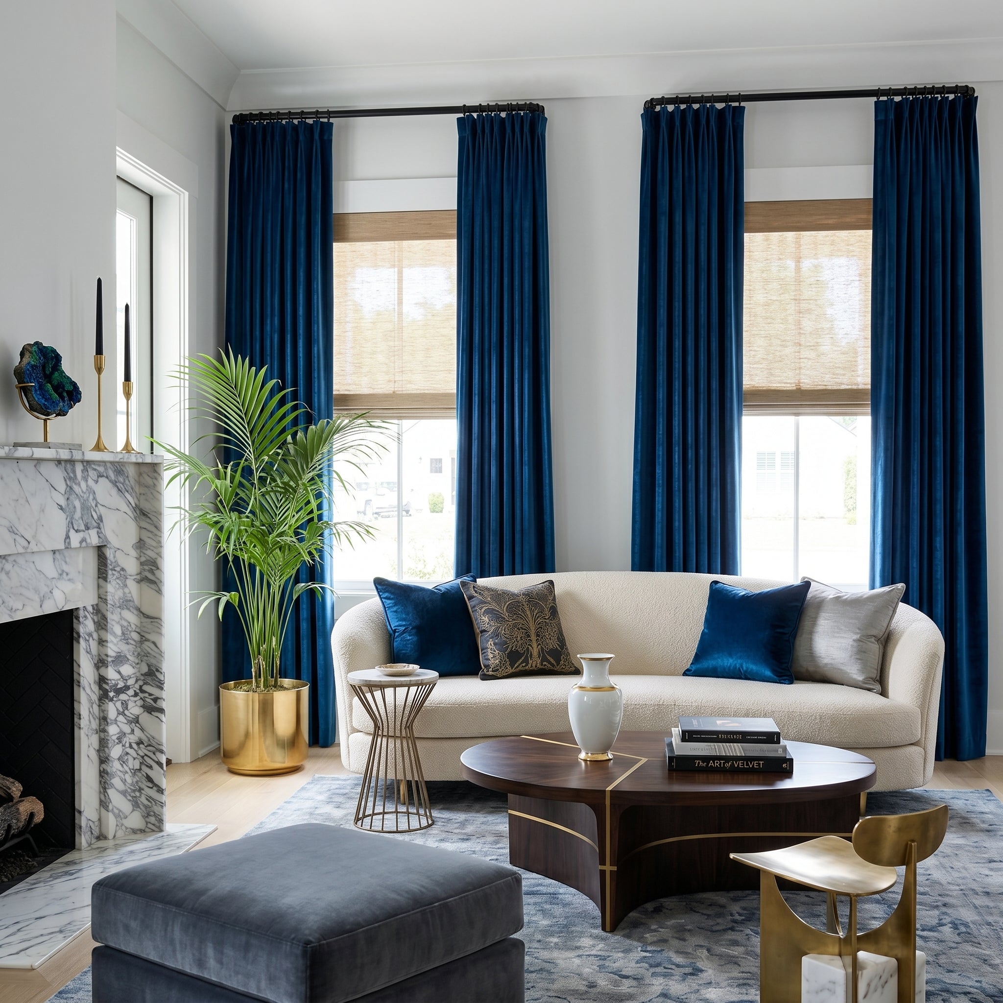 Scolace Glorious Velvet Thermal Curtains