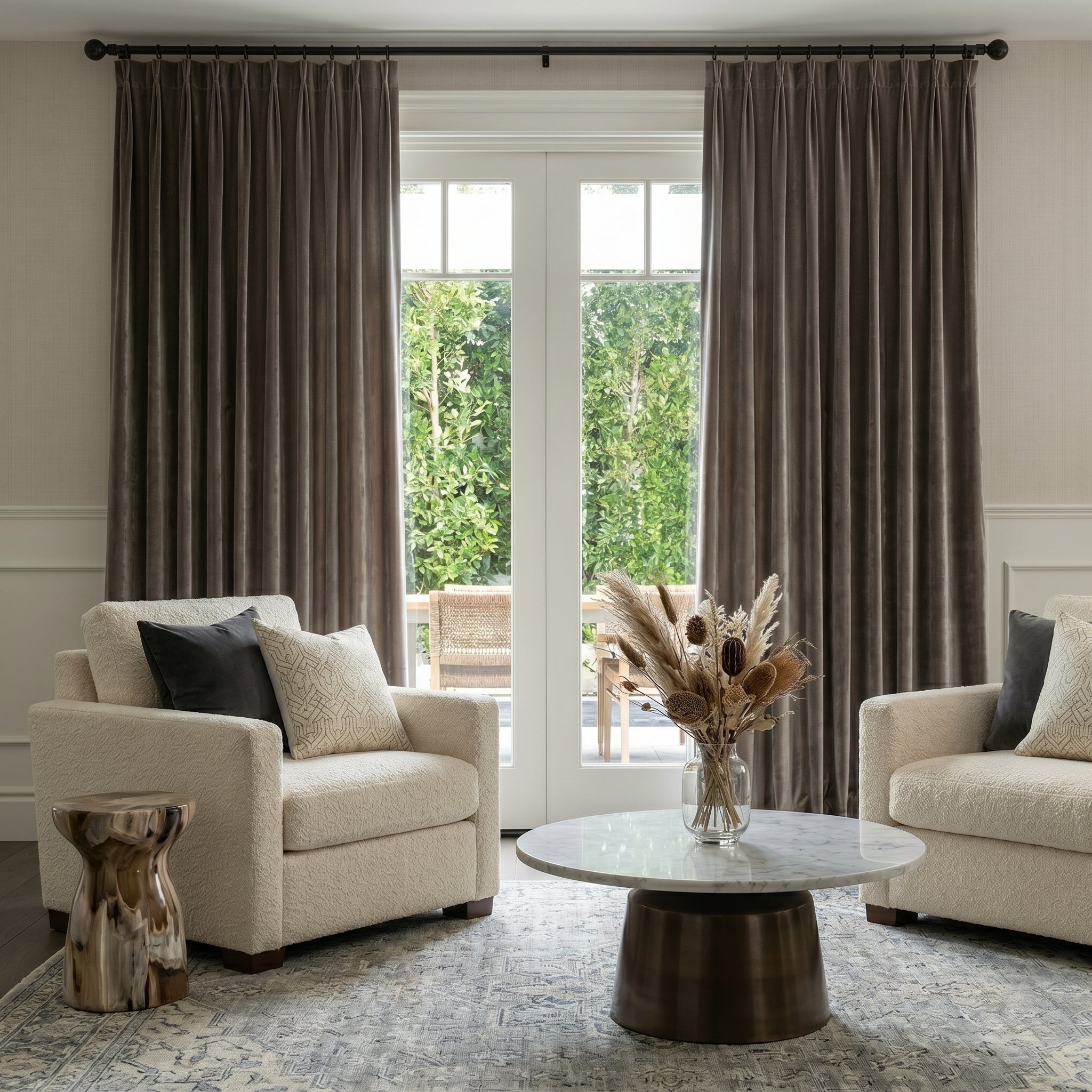 Scolace Glorious Velvet Thermal Curtains