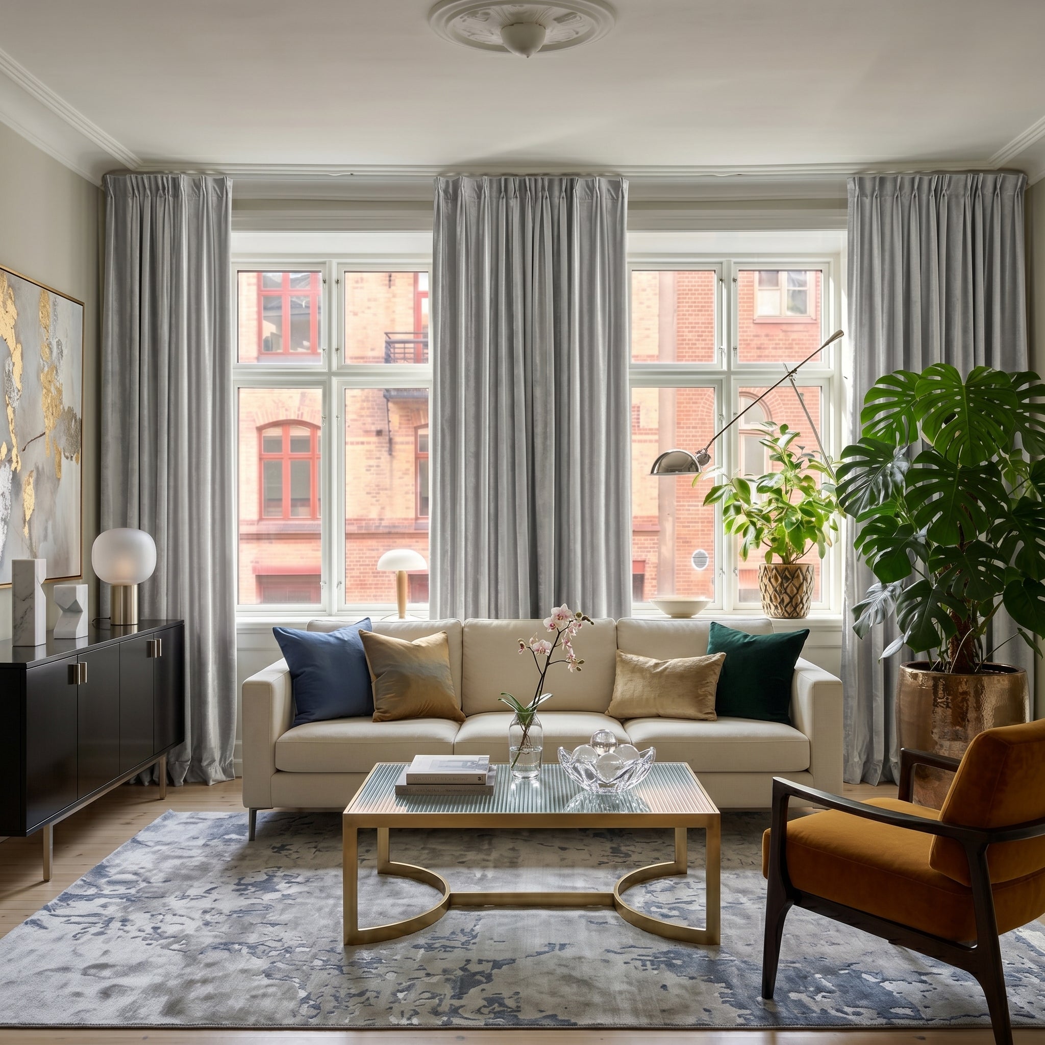 Scolace Glorious Velvet Thermal Curtains