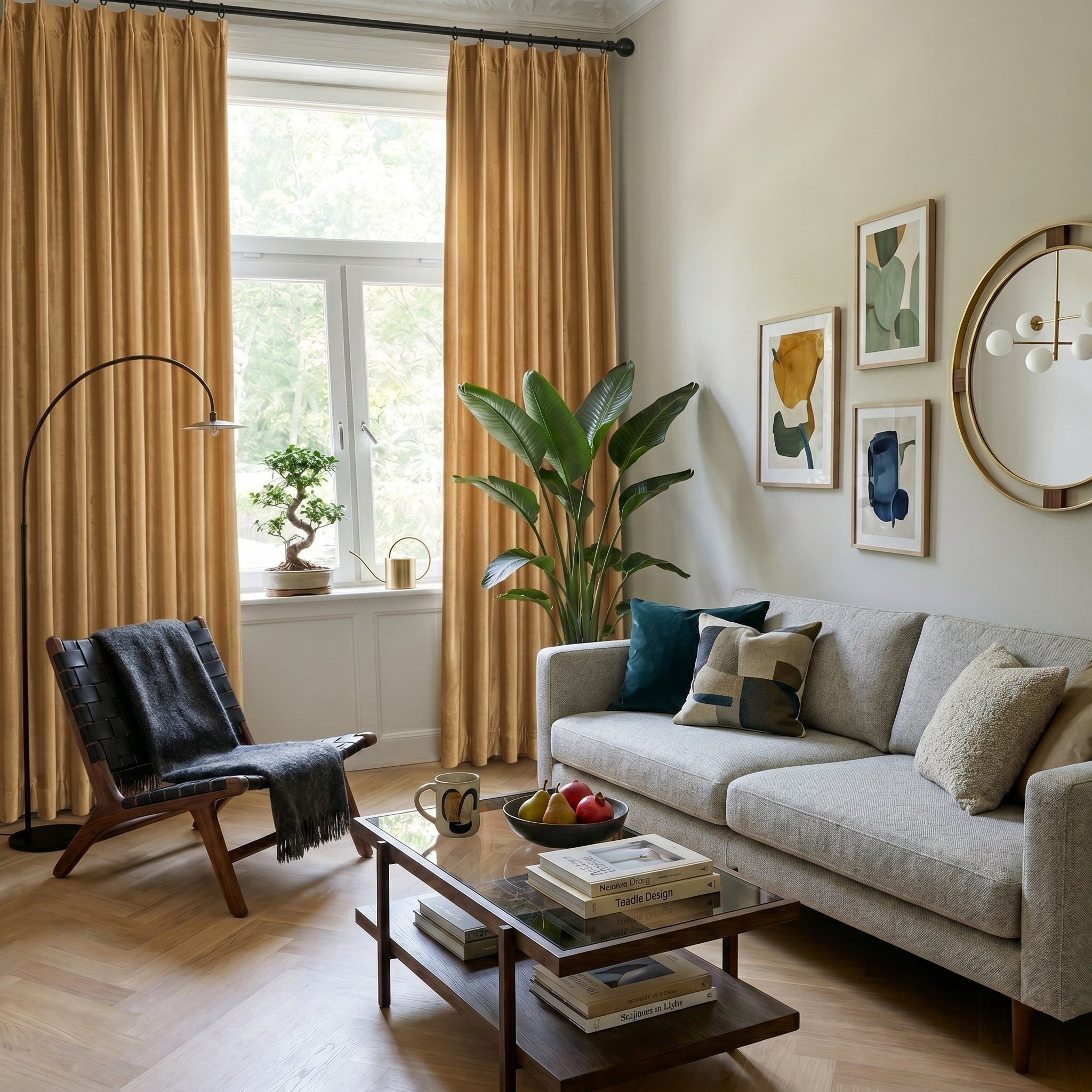 Scolace Glorious Velvet Thermal Curtains