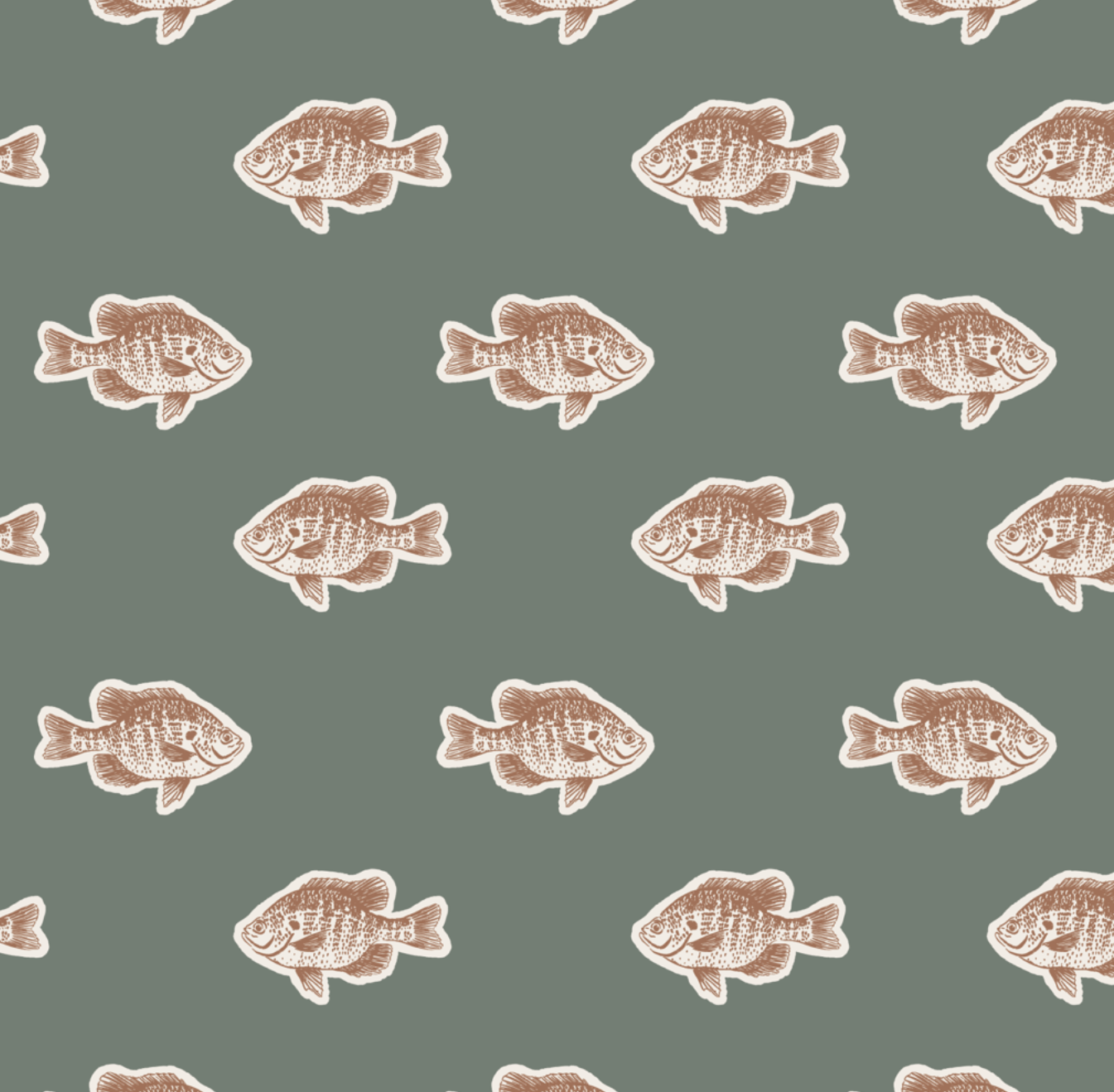 Mahi Wallpaper by Kim Hallquist Designs