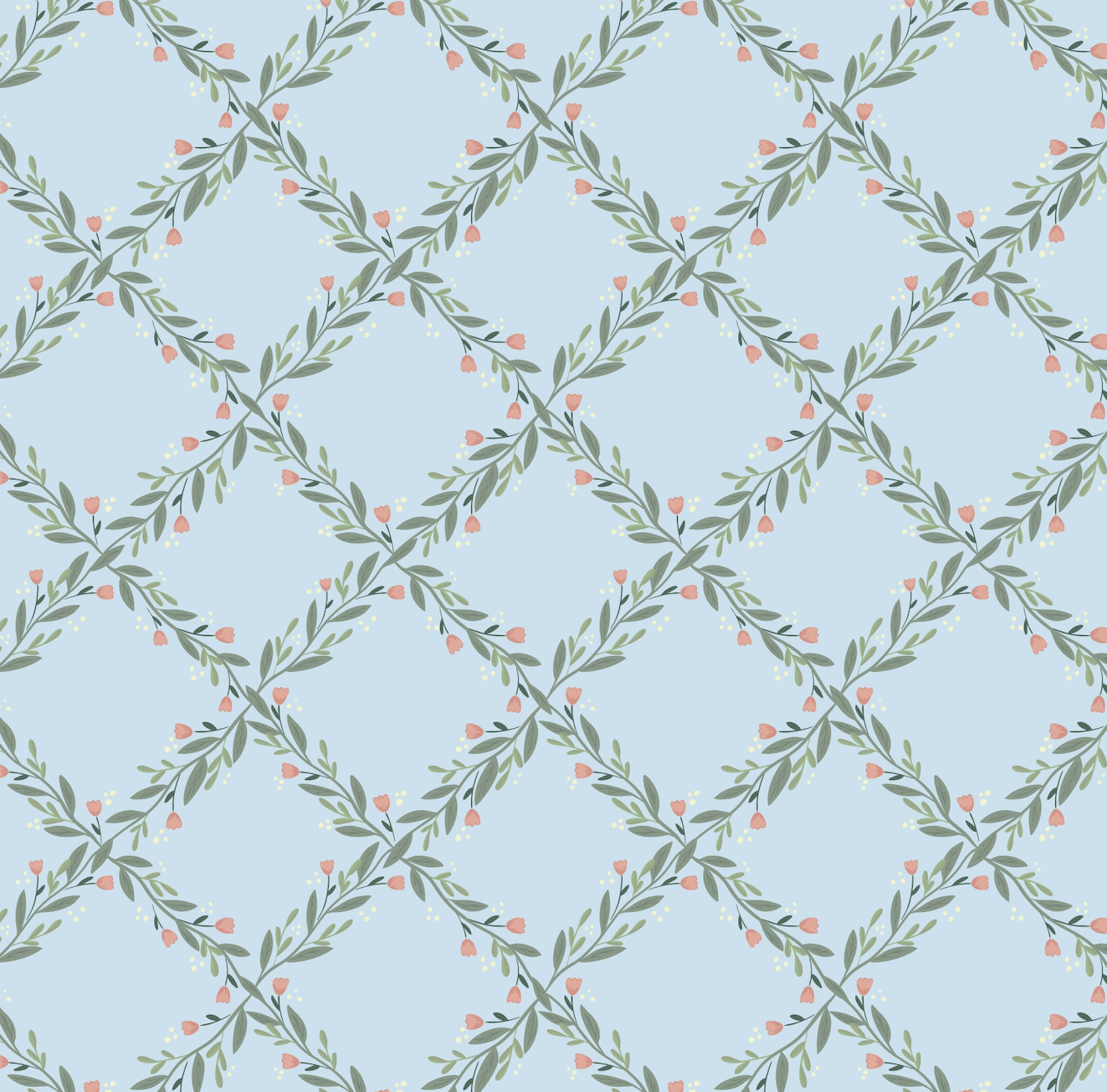 Nyla Wallpaper by Jackie Jean Design