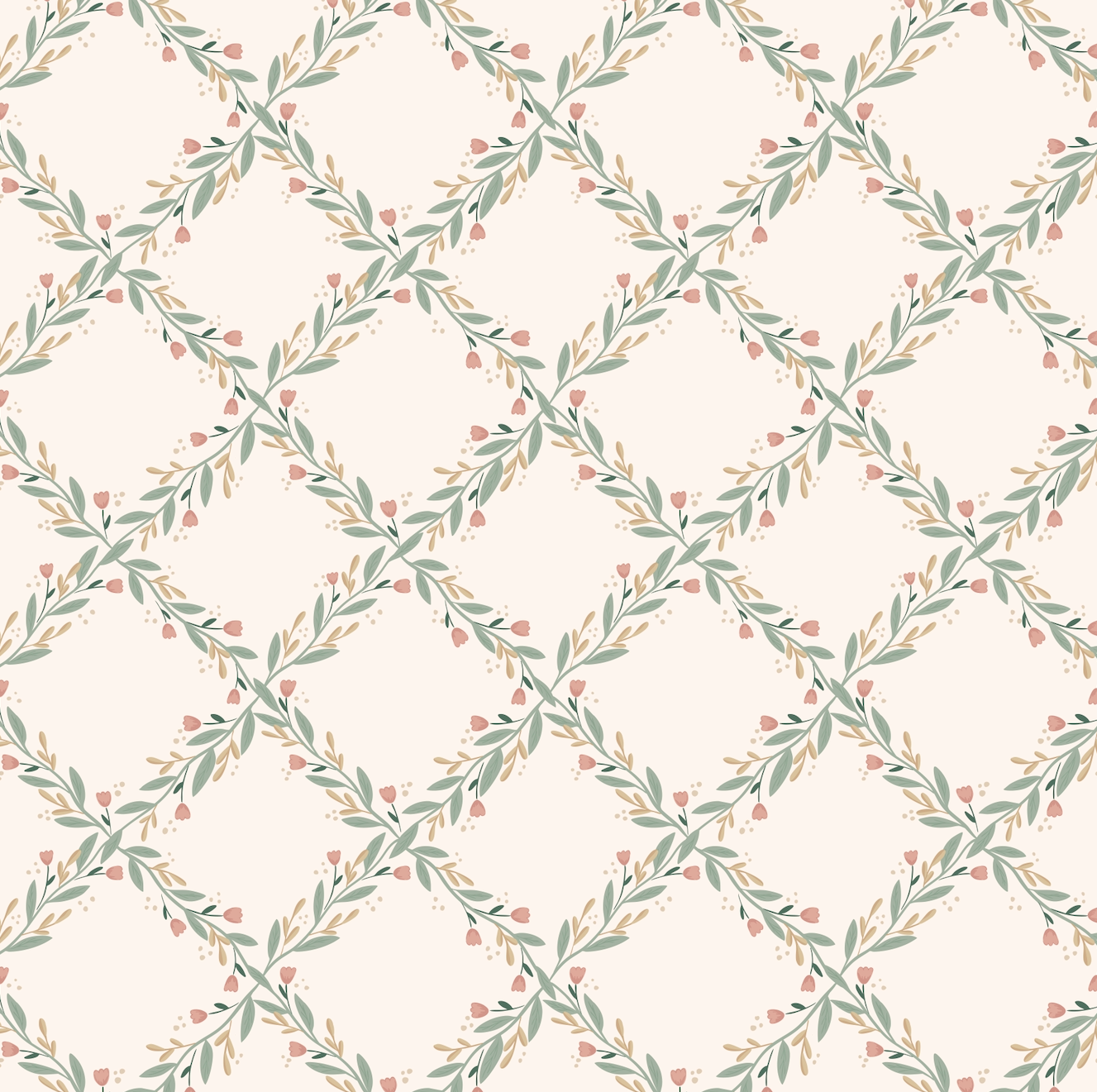 Nyla Wallpaper by Jackie Jean Design