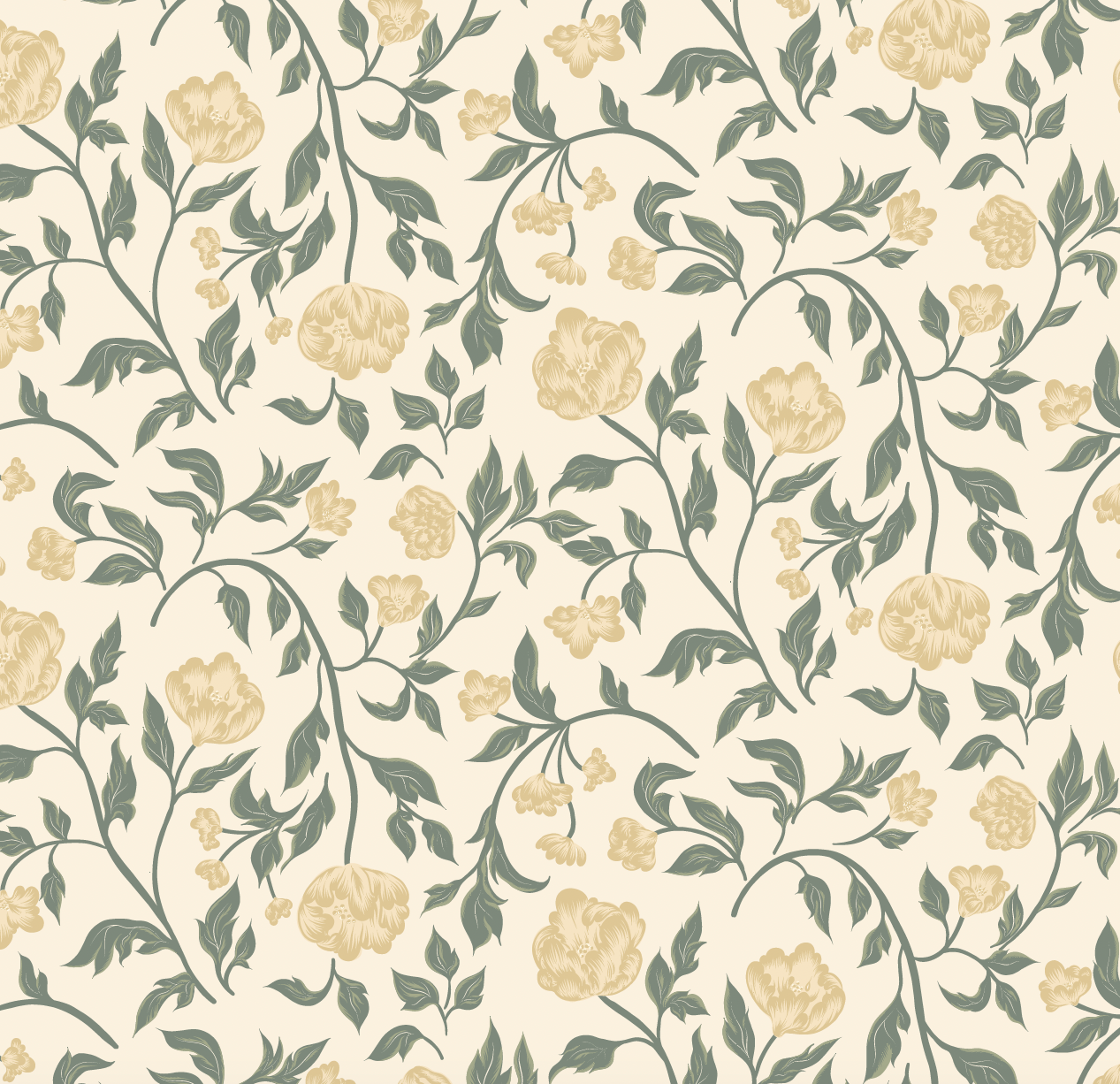 Lillian Wallpaper by Ali Anni