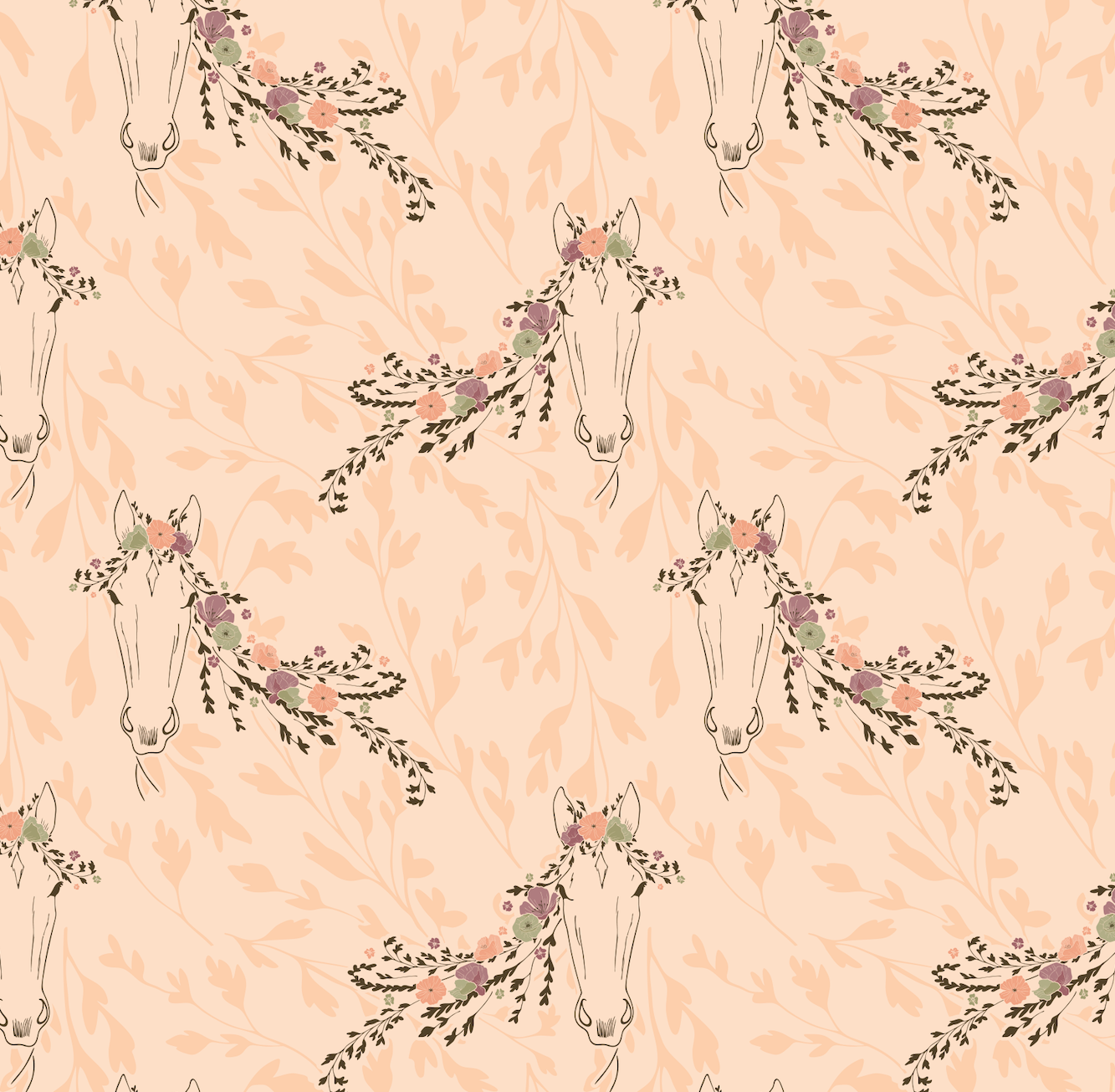 Trixie Wallpaper by Hearten Design