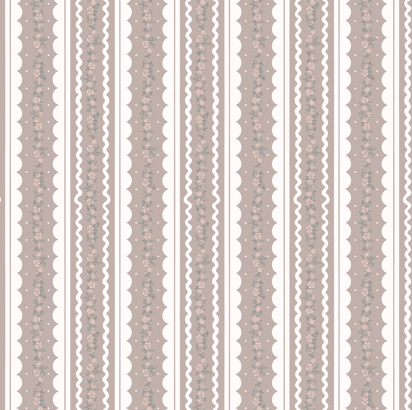 Solana Wallpaper by Painted Hawk Design