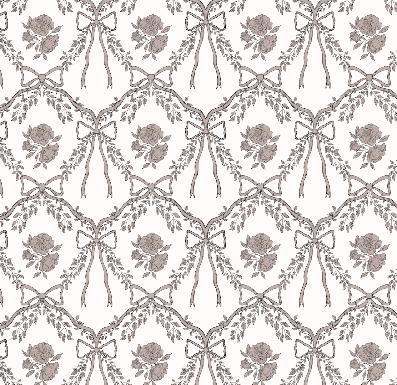 Lysa Wallpaper by Painted Hawk Design