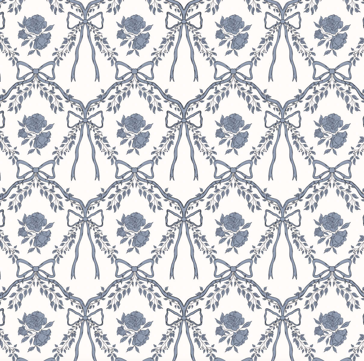 Lysa Wallpaper by Painted Hawk Design