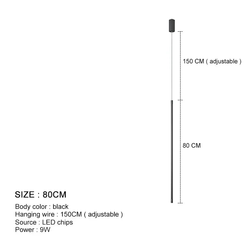 DecorBites™ LED Pendant Lights Dining Room