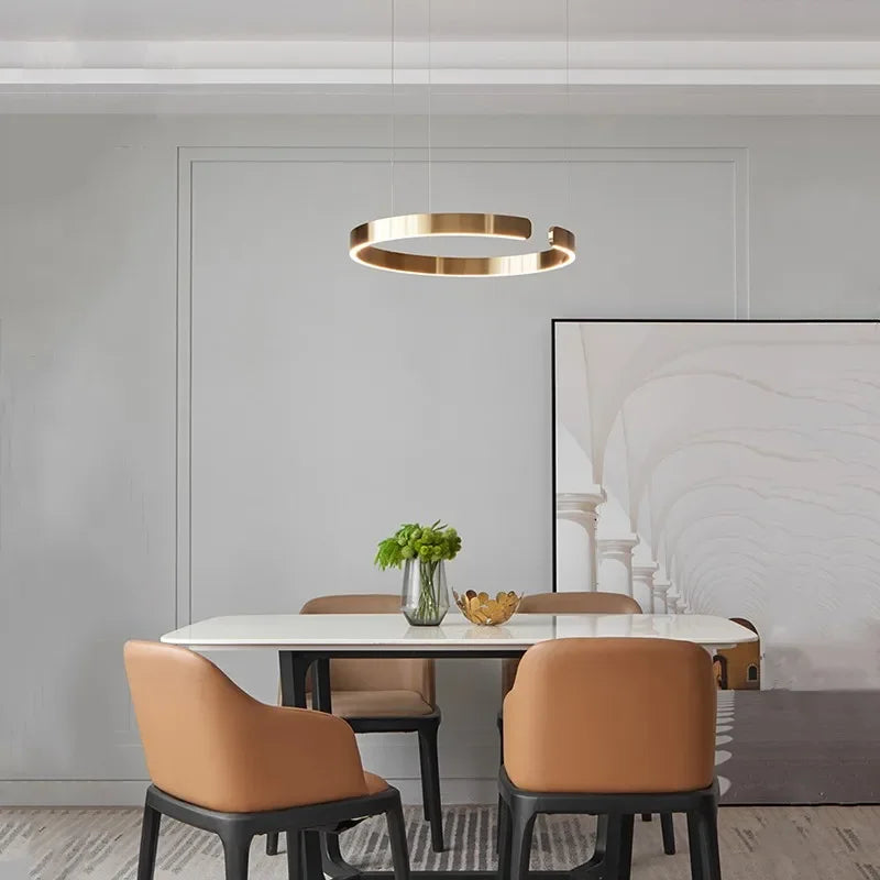 LED Chandelier Modern Round
