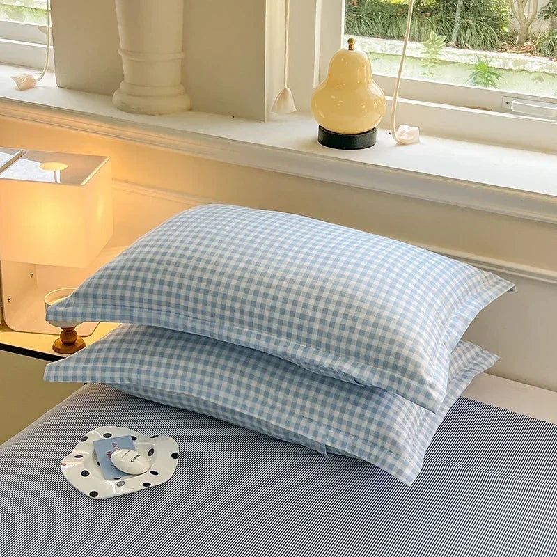 Pillowcase Set Plaid 48x74cm