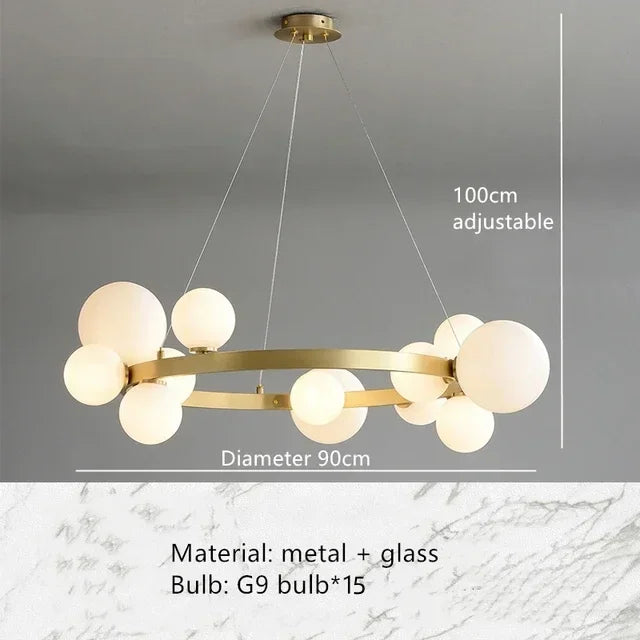 Chandeliers Adjustable Indoor Light Fixtures