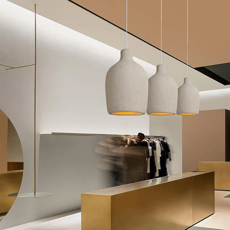 DecorBites™ LED Chandelier Cement Hanging Light