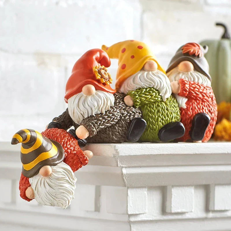 Cute Gnome Old Man Ornament-1