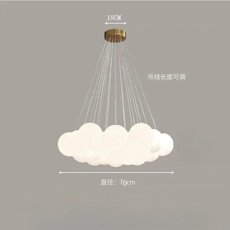 LED Chandeliers Glass Ball