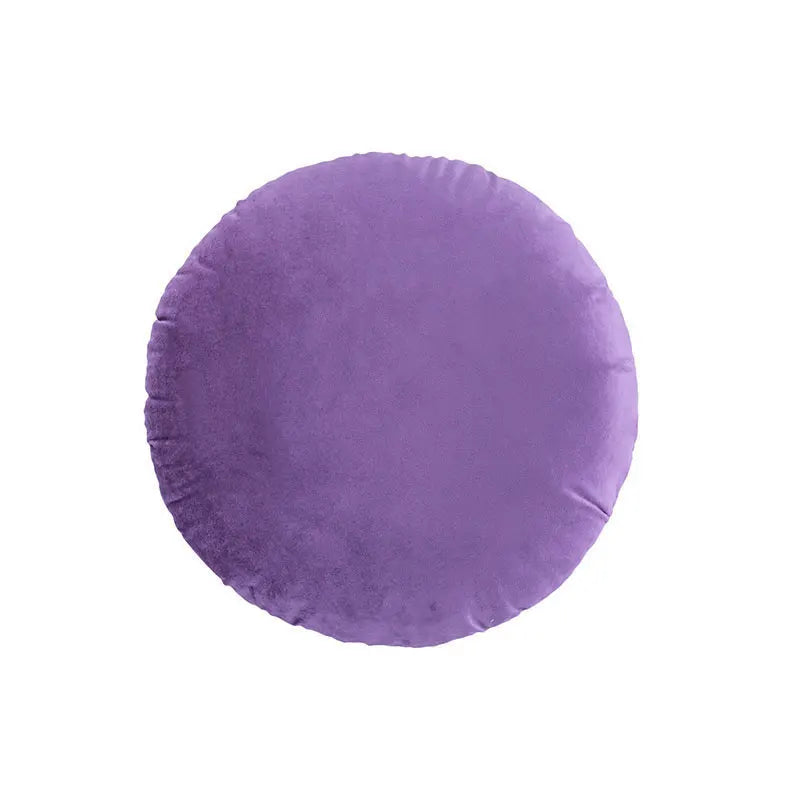 DecorBites™ Velvet Round Pillowcase 45cm