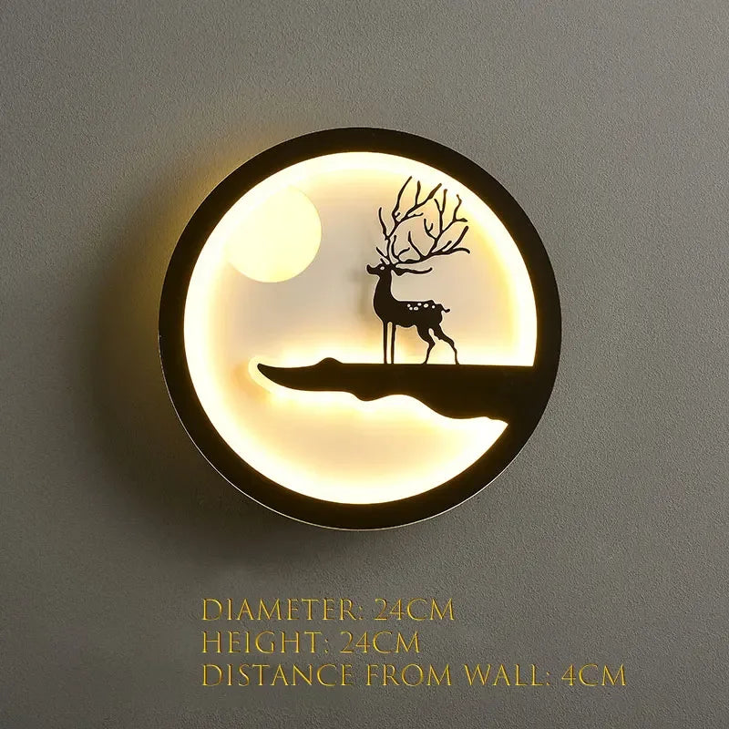 Dlight Decor Nordic Character Glow Wall Lamp