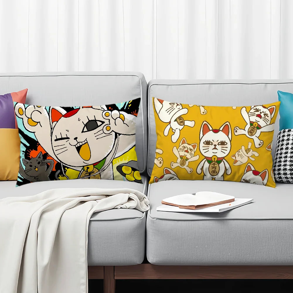 Anime Granny Pillowcase Rectangle Cushion Cover