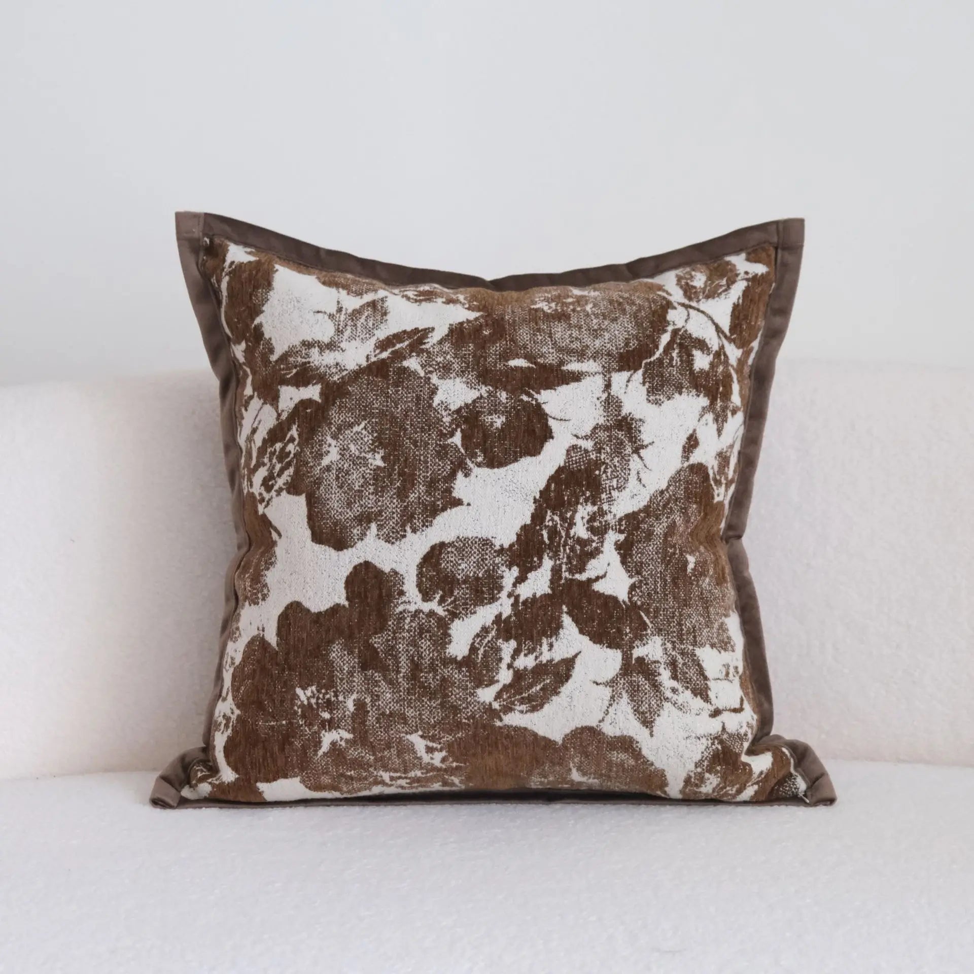 Geometric Pillow Cover Jacquard Decorative